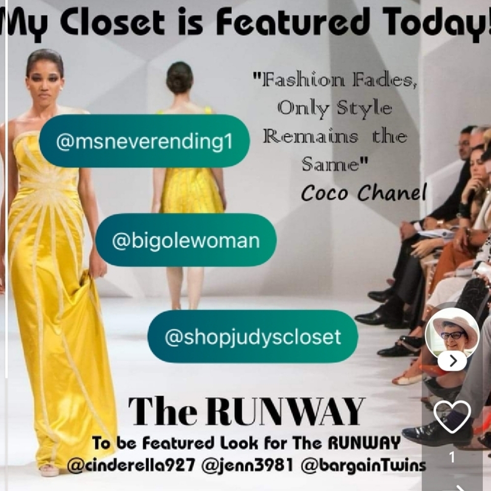 We're walking the RUNWAY today. Thanks for hosting @jenn3981 & @cinderella927!! - Picture 15 of 16